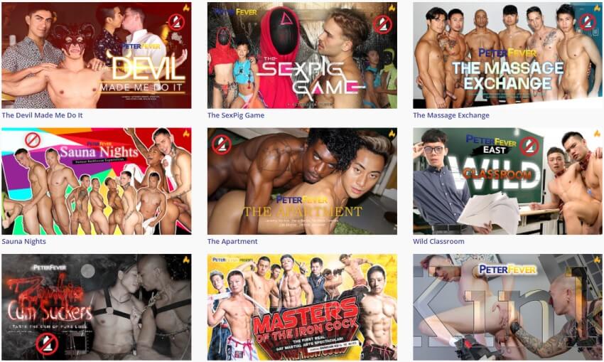 Japanese gay porn series